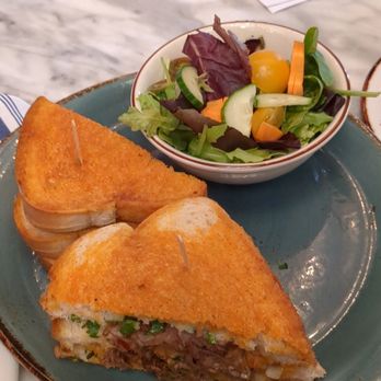 State Fare Kitchen & Bar - Birria grilled cheese - Breakfast & Brunch Near Me - Sugar Land, Texas State Fare Kitchen & Bar - Birria grilled cheese - Breakfast & Brunch Near Me - Sugar Land, Texas
