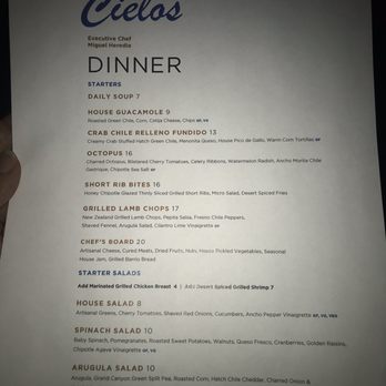 Cielos - Menu - Breakfast & Brunch Near Me - Tucson, Arizona Cielos - Menu - Breakfast & Brunch Near Me - Tucson, Arizona