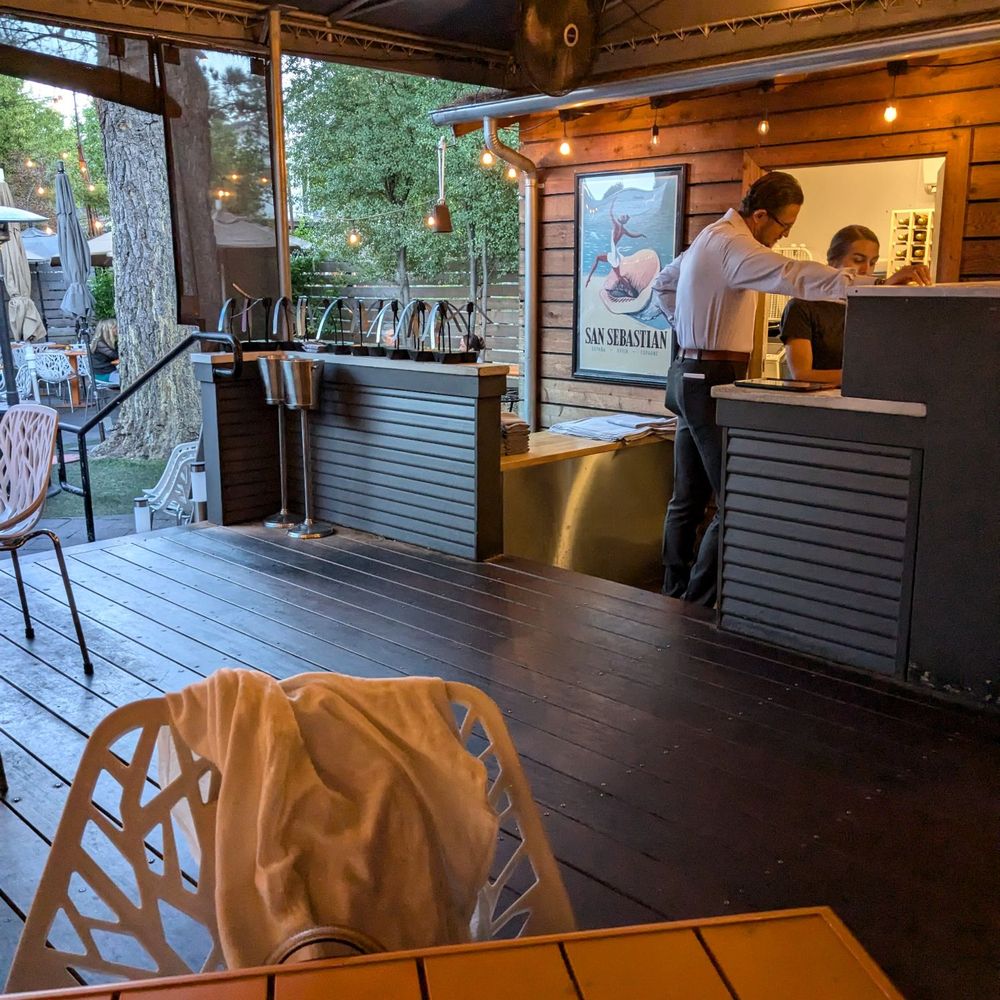 Bravas Bar de Tapas - The back patio - Spanish Near Me - Healdsburg, California