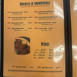 Big T & Kay’s Smokehouse - Menu