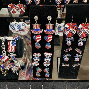 Charisma Clothing Boutique - Perfect for adding a festive, patriotic touch to your summer outfit. - Women's Clothing Near Me - Saint Michaels, Maryland Charisma Clothing Boutique - Perfect for adding a festive, patriotic touch to your summer outfit. - Women's Clothing Near Me - Saint Michaels, Maryland