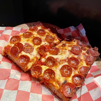 Upside Pizza - Sicilian Pepperoni - Pizza Near Me - New York, New York