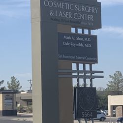 Cosmetic Surgery & Laser Center of El Paso - Outdoor sign from street