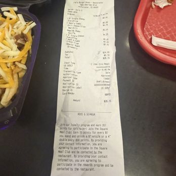 Jim's Burger Haven - Receipt - Burgers Near Me - Westminster, Colorado Jim's Burger Haven - Receipt - Burgers Near Me - Westminster, Colorado