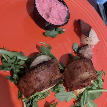 Lucky Bones Backwater Grille - Bacon wrapped scallops - Seafood Near Me - Cape May, New Jersey Lucky Bones Backwater Grille - Bacon wrapped scallops - Seafood Near Me - Cape May, New Jersey