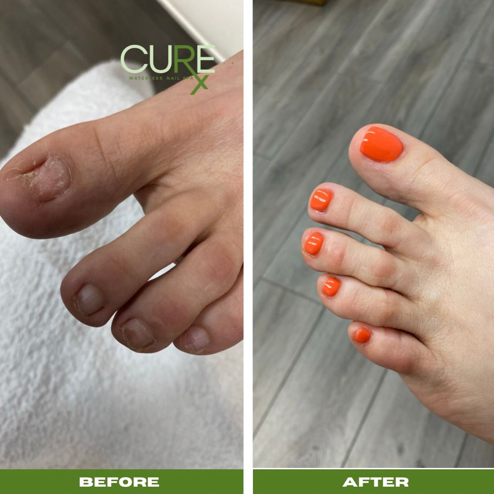 Cure Waterless Nail Spa Logo