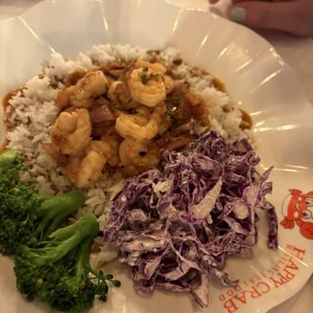 Happy Crab - Shrimp with rice - Seafood Near Me - Auburn , Washington Happy Crab - Shrimp with rice - Seafood Near Me - Auburn , Washington