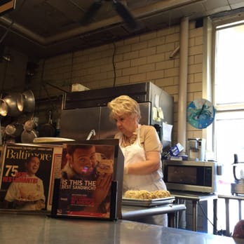 Faidley's Seafood - Nancy Faidley still at work!! - Seafood Markets Near Me - Baltimore, Maryland