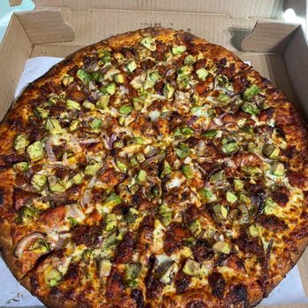 Pizza On Fire - Tandoori Chicken and Avocado Pizza - Pizza Near Me - Toronto, Ontario