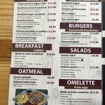 Susana's Cafe - Menu - Cafes Near Me - Kissimmee, Florida Susana's Cafe - Menu - Cafes Near Me - Kissimmee, Florida