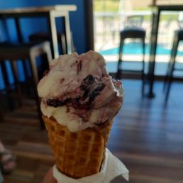 Goat cheese and roasted cherry