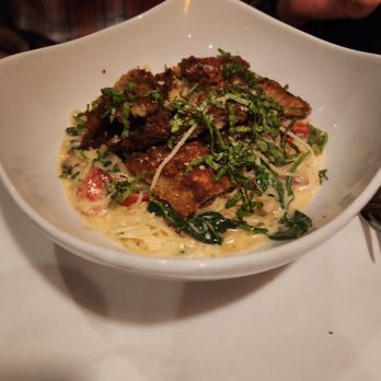 Lugano Ristorante - Capellini alla Melanzana - Italian Near Me - Cary, North Carolina Lugano Ristorante - Capellini alla Melanzana - Italian Near Me - Cary, North Carolina