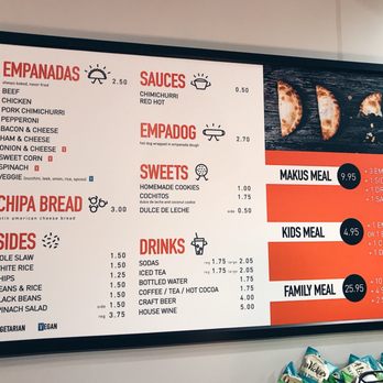 Makus Empanadas - Menu! - Empanadas Near Me - Durham, North Carolina