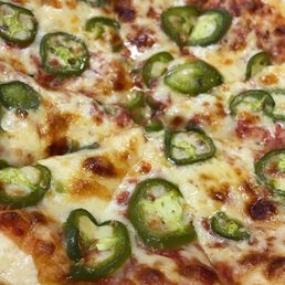 Jalapeño pizza