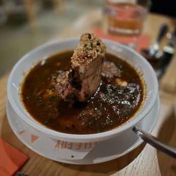 Little Fox - Bone marrow onion soup - New American Near Me - Saint Louis, Missouri Little Fox - Bone marrow onion soup - New American Near Me - Saint Louis, Missouri