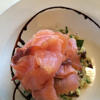 Oddfellows - Salmon quinoa salad - Breakfast & Brunch Near Me - Dallas, Texas Oddfellows - Salmon quinoa salad - Breakfast & Brunch Near Me - Dallas, Texas