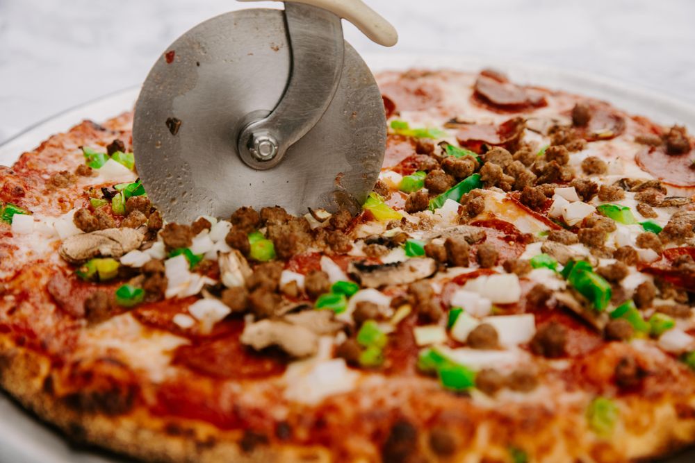 Food from Mr T's Pizza & Ice Cream