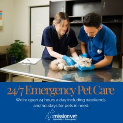 MissionVet Specialty & Emergency - 24/7 Emergency Vet Care