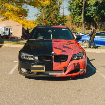 Labworx customs - Half bape camo wrap - Vehicle Wraps Near Me - Deer Park, New York Labworx customs - Half bape camo wrap - Vehicle Wraps Near Me - Deer Park, New York