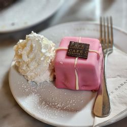 Cafe Sabarsky - Rum-Soaked Cake with Raspberry Glaze
