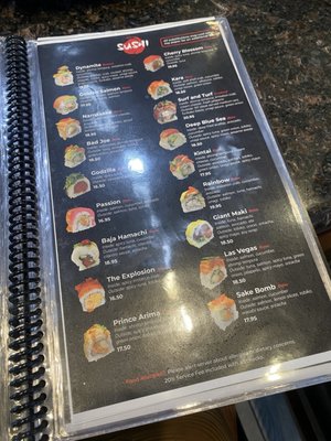 Menu photo 4 Shirasoni Japanese Restaurant Alameda, CA