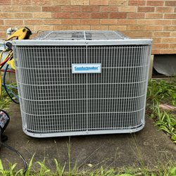 Tim Newell Hvac & Plumbing - Comfortmaker condenser. New install.