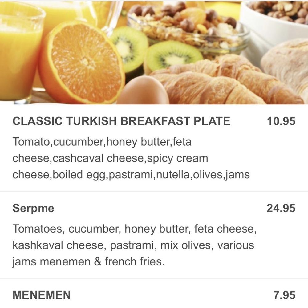 Ora Cafe & Bistro - Here is the price their on website - Cafes Near Me - Clifton, New Jersey