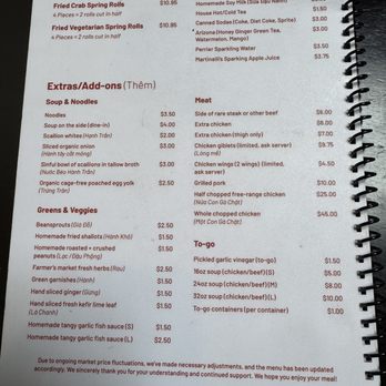 Pho Huong Viet - Menu November 2025 - Vietnamese Near Me - San Francisco, California Pho Huong Viet - Menu November 2025 - Vietnamese Near Me - San Francisco, California