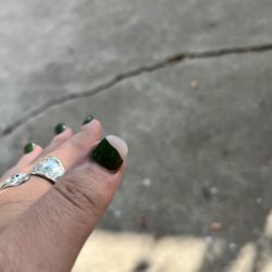 Bera Nail Lounge - My nails 4 days after being fixed at Bera, paint is peeling off already