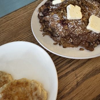 Breakfast by Salt’s Cure - Pancakes and chicken sausage - Breakfast & Brunch Near Me - New York, New York Breakfast by Salt’s Cure - Pancakes and chicken sausage - Breakfast & Brunch Near Me - New York, New York