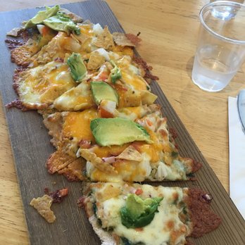 Pantry Foods - Special menu - western tuna melt with imitation crab, avocado, a touch of salsa (Sept 2016) on flat bread - Cafes Near Me - Toronto, Ontario Pantry Foods - Special menu - western tuna melt with imitation crab, avocado, a touch of salsa (Sept 2016) on flat bread - Cafes Near Me - Toronto, Ontario