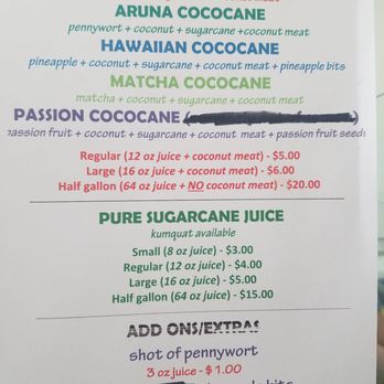 Cococane - As of October 2017 - Fruits & Veggies Near Me - Garden Grove, California Cococane - As of October 2017 - Fruits & Veggies Near Me - Garden Grove, California
