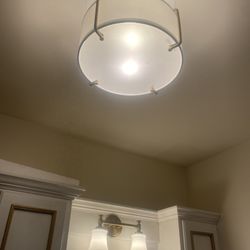 Delaney Electrical and Plumbing Services - Two Bathroom Lights We Replaced