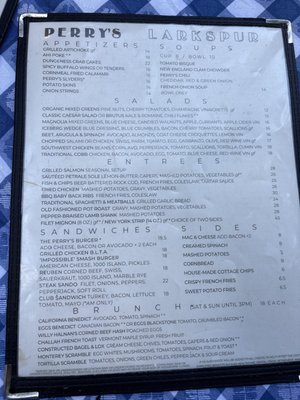 Menu photo 1 Perry's on Magnolia Larkspur, CA Menu photo 1 Perry's on Magnolia Larkspur, CA