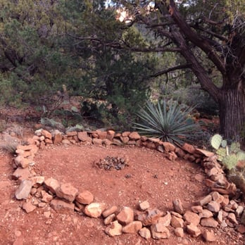 Midgley Bridge - Fire circle? On the trail - Hiking Near Me - Sedona, Arizona