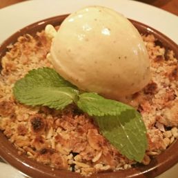 Red Fruit Crumble