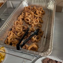 Giacomo's Ristorante Italiano - This is a tray and half of calamari.