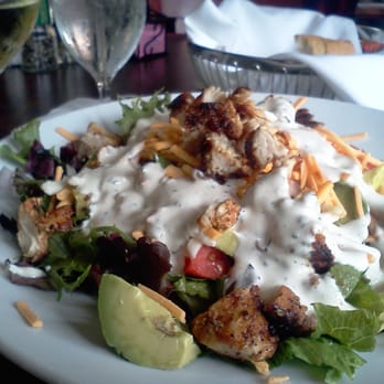 Michael's Grill - Avocado Chicken Salad with Cheese and Cilantro based Ranch - Seafood Near Me - Tampa, Florida Michael's Grill - Avocado Chicken Salad with Cheese and Cilantro based Ranch - Seafood Near Me - Tampa, Florida