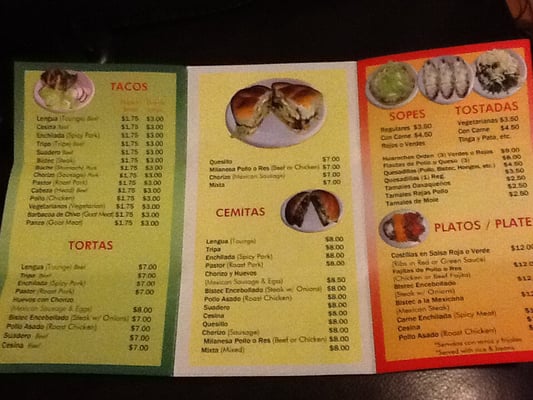 Menu photo 8 El Tenampa Brooklyn, NY Menu photo 8 El Tenampa Brooklyn, NY