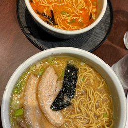 Was so hungry that forgot to take picture but, wanted to show the size difference between large and small. Was so hungry that forgot to take picture but, wanted to show the size difference between large and small.