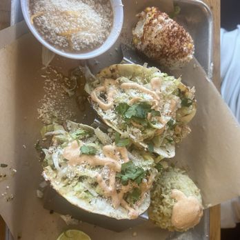 The Char Market - Taco plate with chicken - Sandwiches Near Me - Carmichael, California