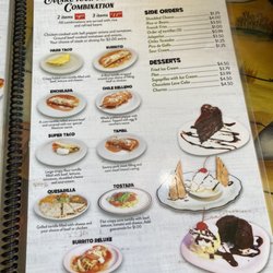 Mexico Viejo - Menu as of April 2, 2023