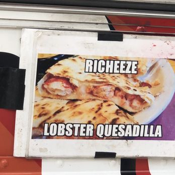 Richeeze - Lobster Quesadillas!!! Oh yeah! - Food Trucks Near Me Richeeze - Lobster Quesadillas!!! Oh yeah! - Food Trucks Near Me