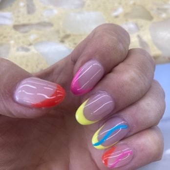 A Plus Nails - 80's fun nails - Nail Salons Near Me - Canoga Park, California