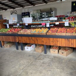 Exterior outside entrance of Brosi Sugar Tree Farms - Fruit - Winston, Oregon Exterior outside entrance of Brosi Sugar Tree Farms - Fruit - Winston, Oregon
