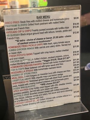 Menu photo 1 Killarney Rose New York, NY