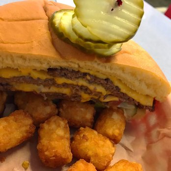 Scottie's Drive In - cheap on the tots. scotties special 3 meat patties w/ cheese veggies. Those on top are my extra pickles. - Burgers Near Me - Forest Grove, Oregon Scottie's Drive In - cheap on the tots. scotties special 3 meat patties w/ cheese veggies. Those on top are my extra pickles. - Burgers Near Me - Forest Grove, Oregon