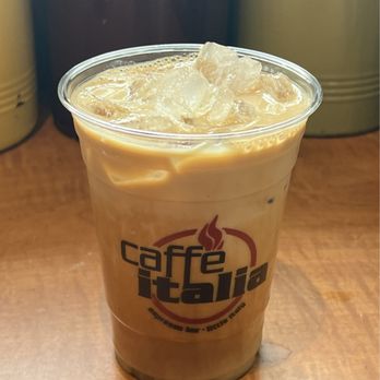 Caffe Italia - Iced Caramel Latte - Coffee & Tea Near Me - San Diego, California Caffe Italia - Iced Caramel Latte - Coffee & Tea Near Me - San Diego, California