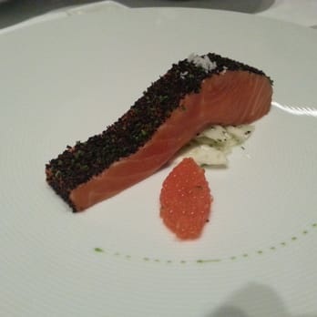 Tetsuya's - "Signature dish"..Ocean Trout w/ fennel salad & Roe - French Near Me - Sydney, NSW