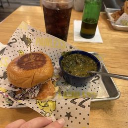 lil OG & collard greens
